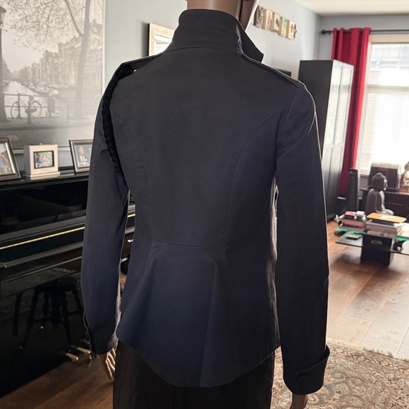 Eve Gravel Military Style Blazer (XS) - Picture 2 of 7